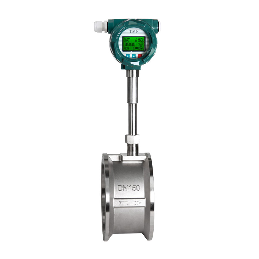 Thermal gas mass flow meter-cartridge type